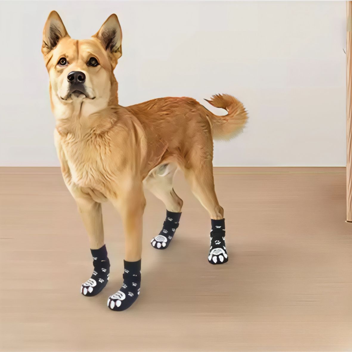 Chaussette pour chien avec sangles