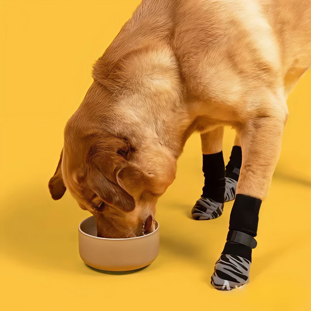 Chaussette pour chien avec sangles