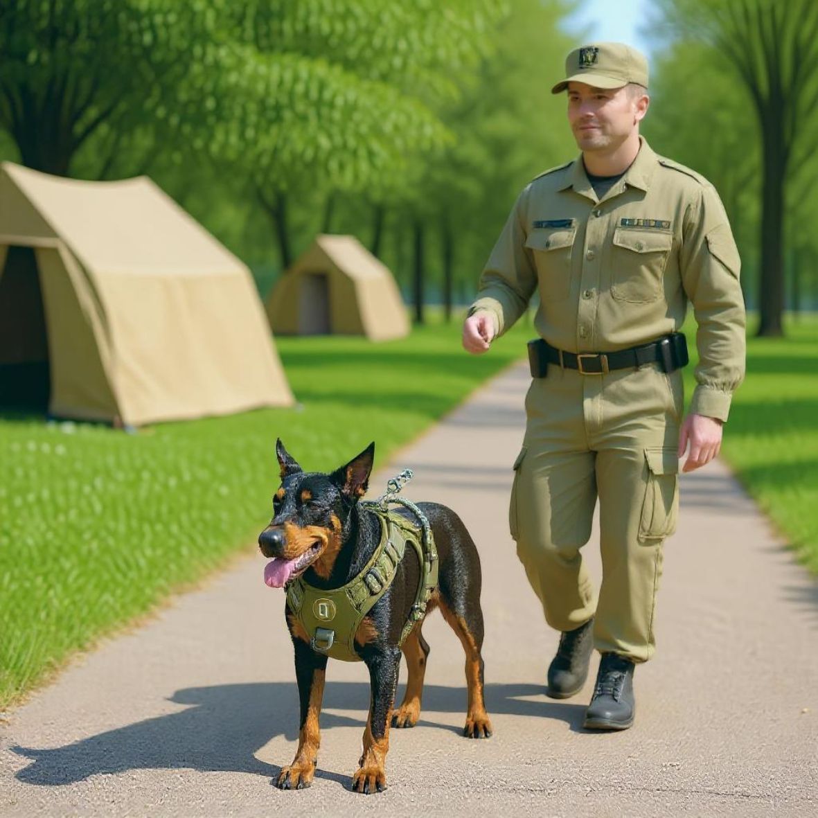 HARNAIS MILITAIRE CHIEN | GILET MOLLE