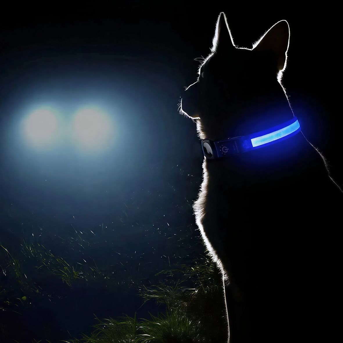 COLLIER GPS CHIEN | AIRTAG LED™