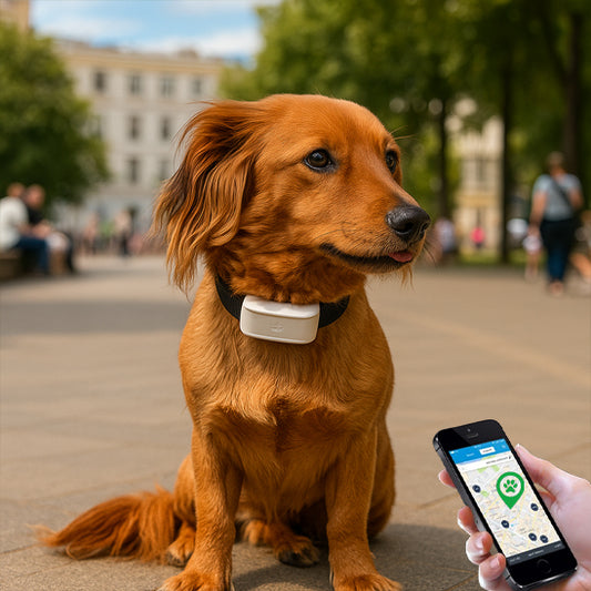 Collier GPS chien Tracker TK911 offre la localisation precise de votre parcours