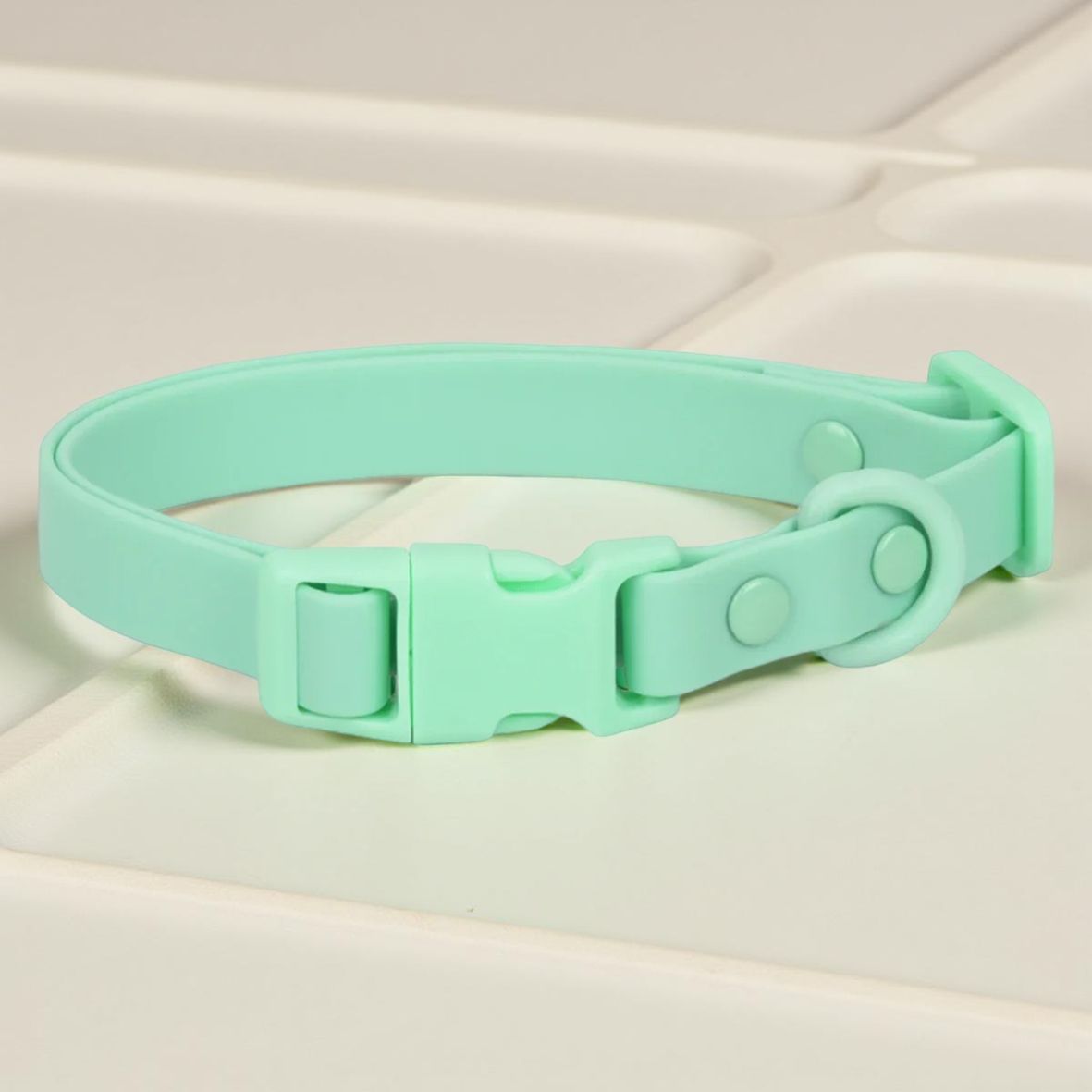 COLLIER CHIEN | PVC EN MACARON