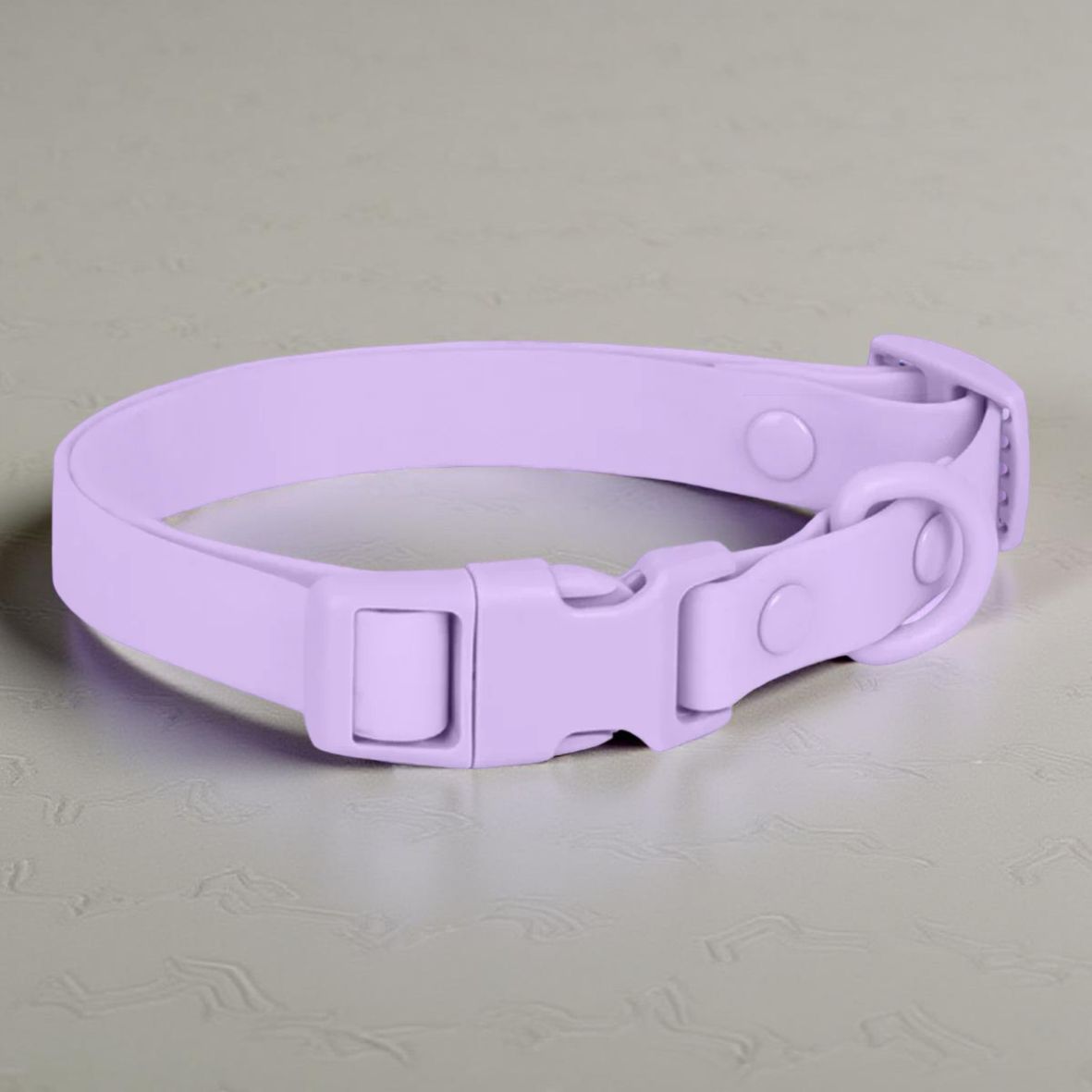 COLLIER CHIEN | PVC EN MACARON