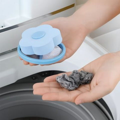 Filtre de machine a laver bleu