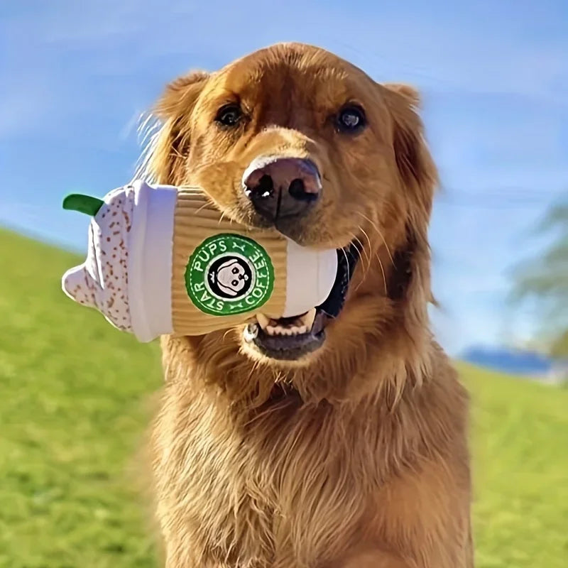 JOUET POUR CHIEN A MACHER - STAR PUPS COFFEE