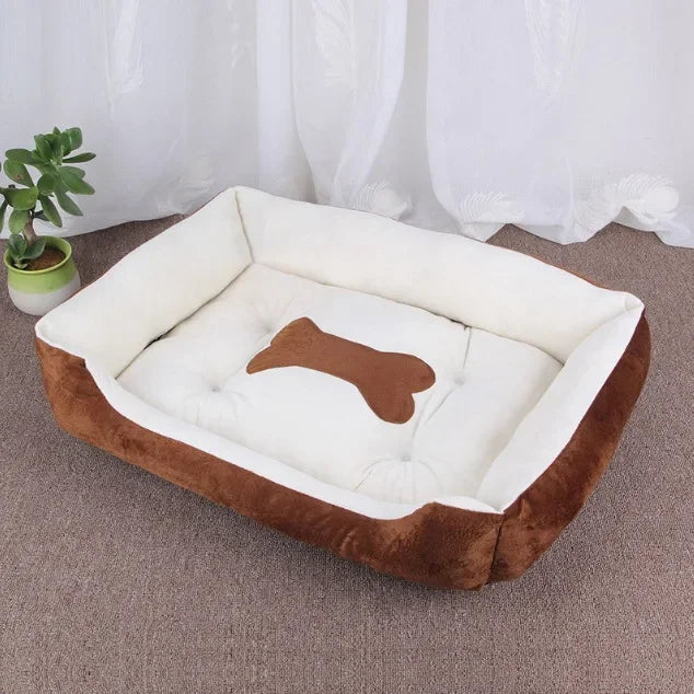 PANIER CHIEN - LIT CARRE POLYMÈRE POUR CHIEN