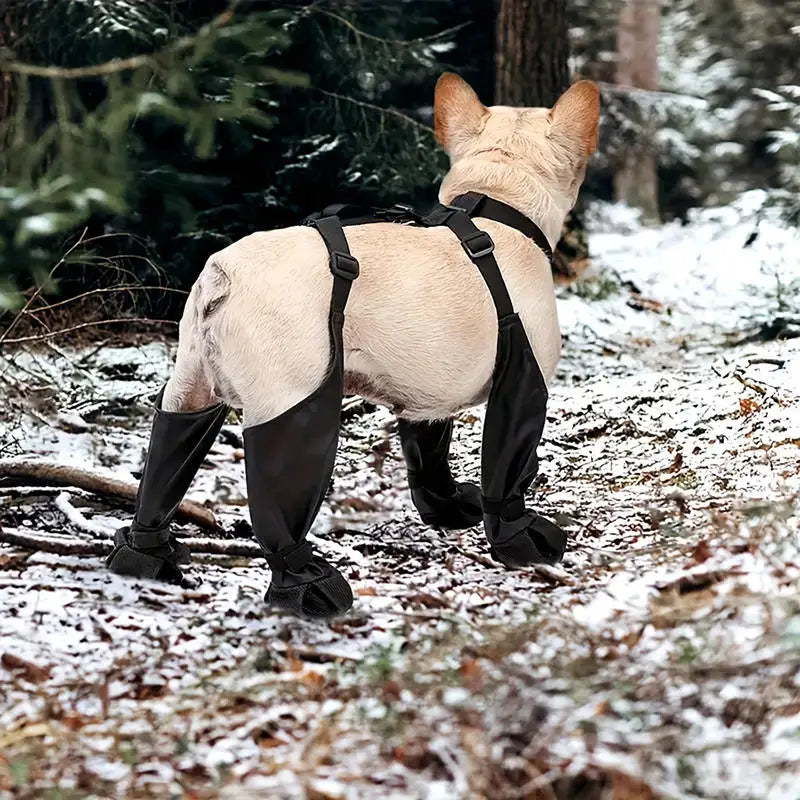 Bottes pour chien | Imperméable à bretelles