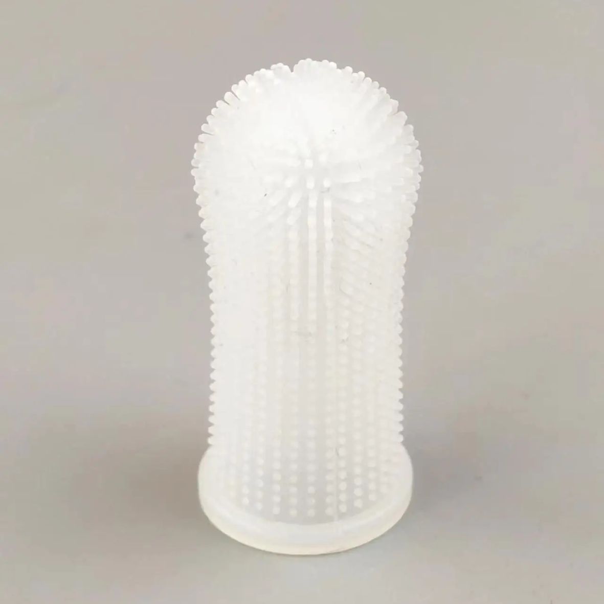 BROSSE A DENT POUR CHIEN EN SILICONE- SOURIRE CANIN