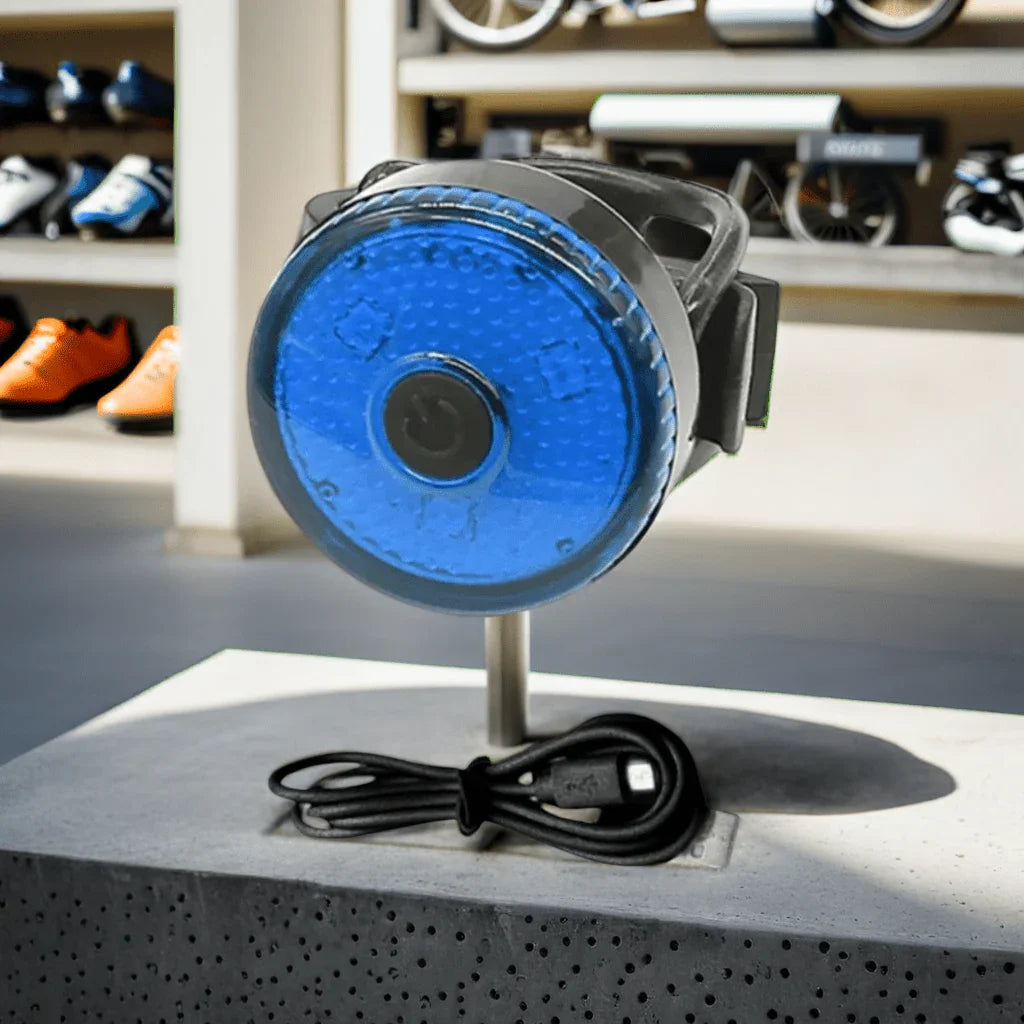 COLLIER LUMINEUX CHIEN | LED BLEU PENDENTIF - Les chiens beaux