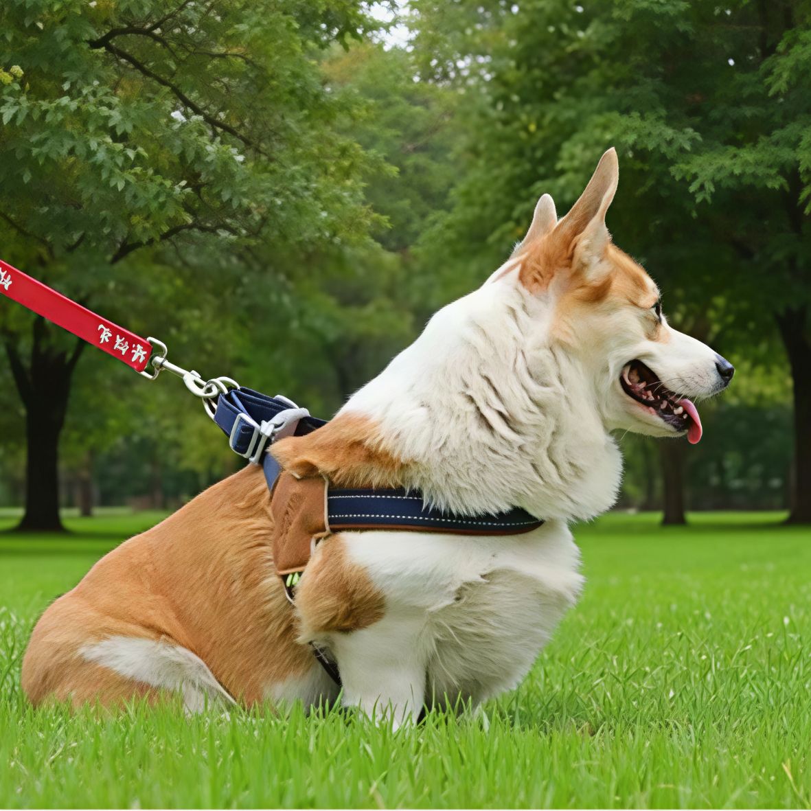 HARNAIS ANTI TRACTION CHIEN | SANGLE DE POITRINE - Les chiens beaux