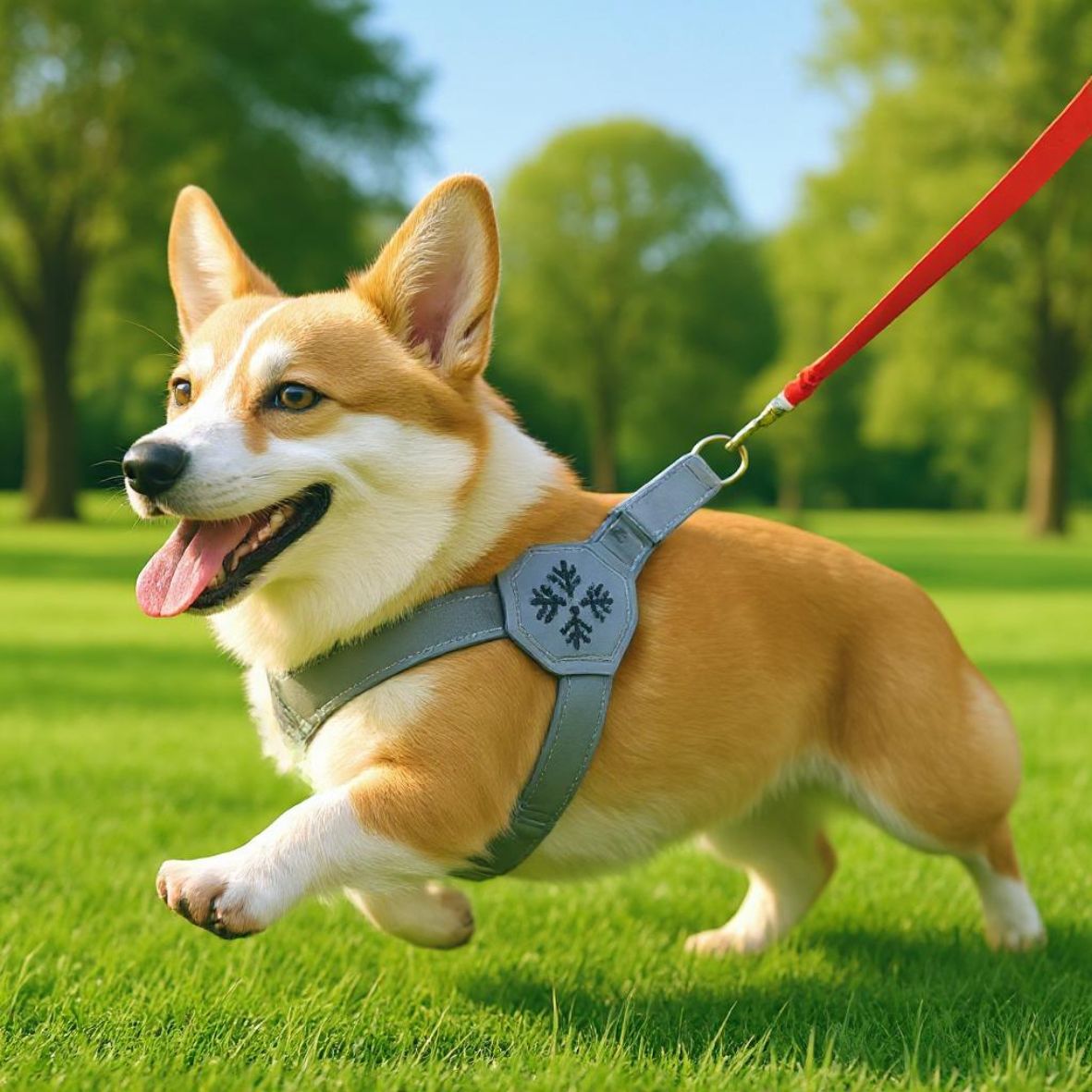 HARNAIS ANTI TRACTION CHIEN | SANGLE DE POITRINE - Les chiens beaux