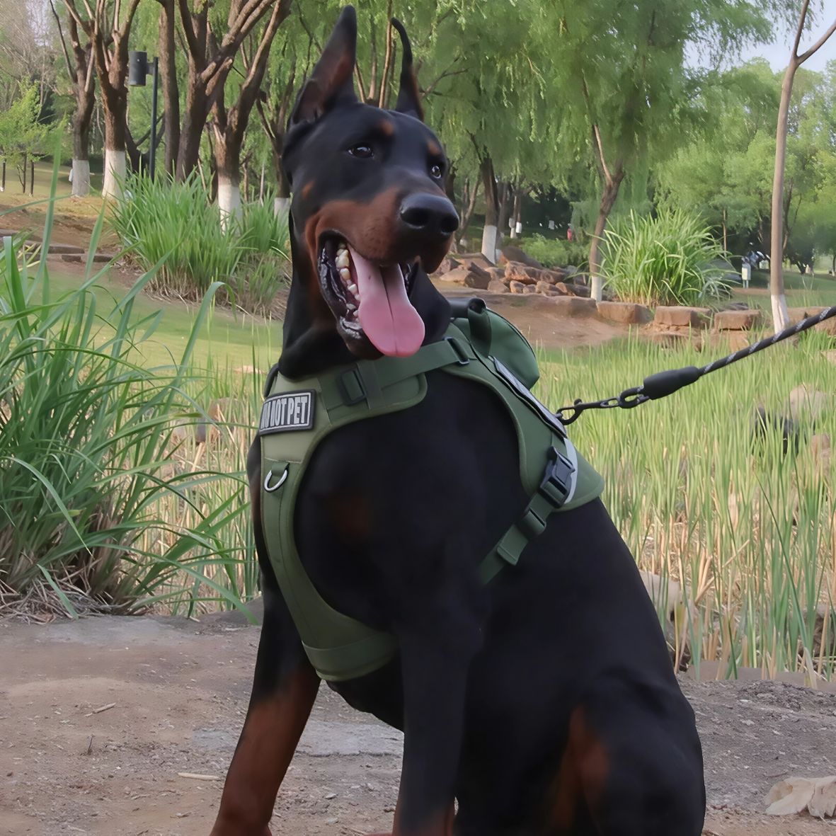 harnais militaire pour chien de bonne qualite