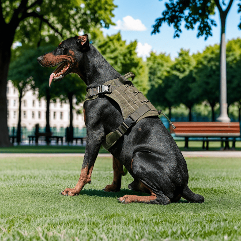 HARNAIS CHIEN MILITAIRE | TACTICONTROL - Les chiens beaux