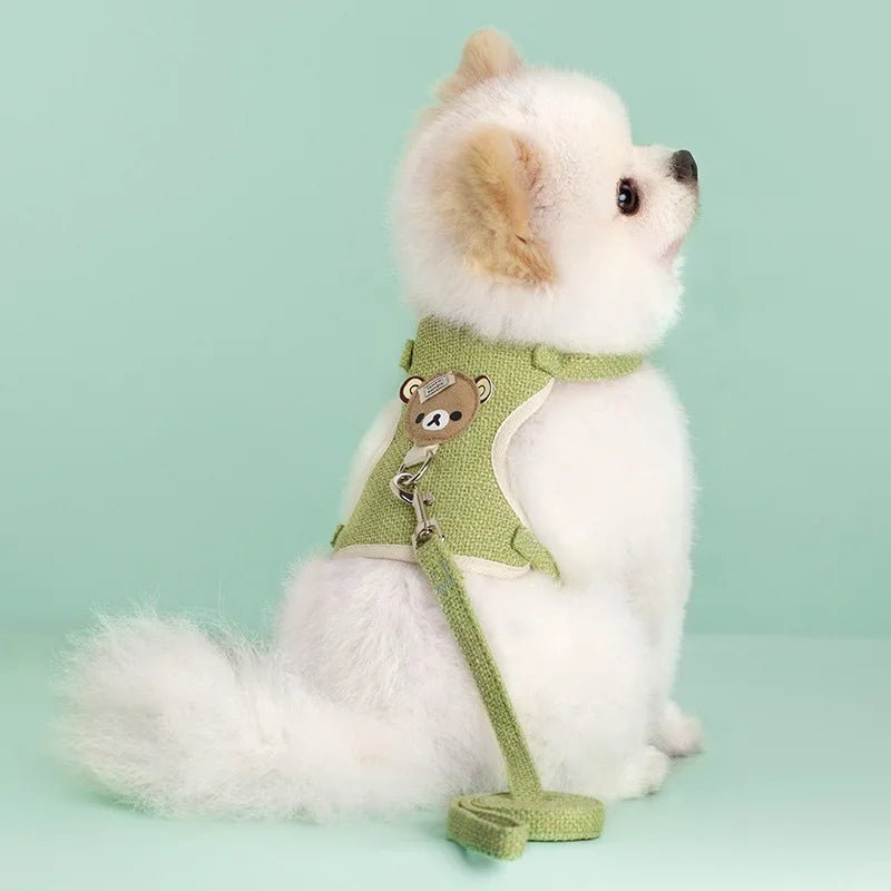 Harnais petit chien | Laisse pour lapin - Les chiens beaux