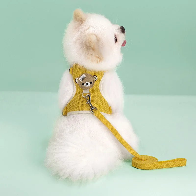 Harnais petit chien | Laisse pour lapin - Les chiens beaux