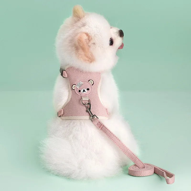 Harnais petit chien | Laisse pour lapin - Les chiens beaux