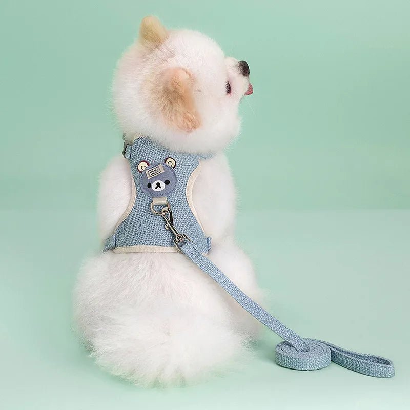 Harnais petit chien | Laisse pour lapin - Les chiens beaux