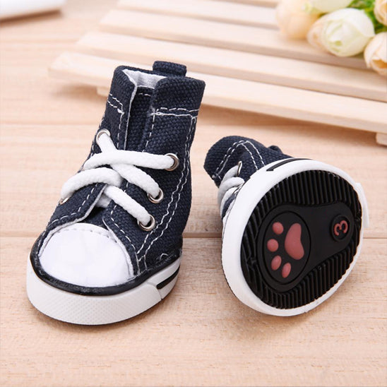 Chaussure chien | Toile de Denim