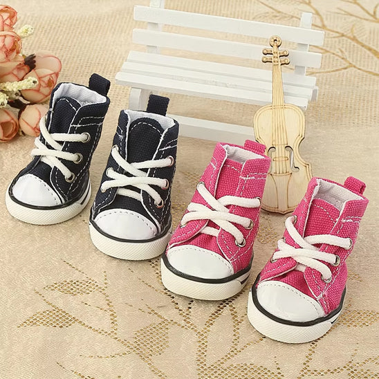 Chaussure chien | Toile de Denim