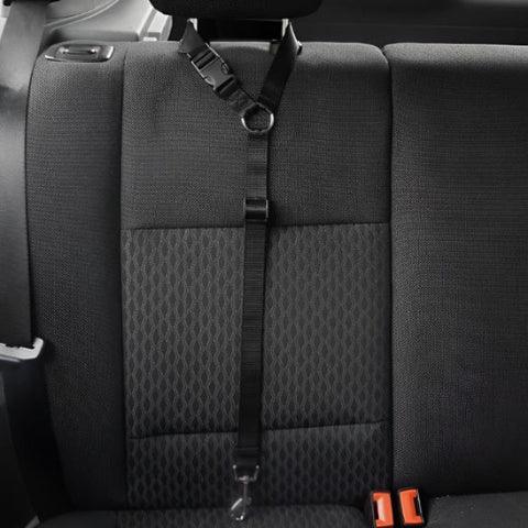 laisse chien de voiture securi-laisse noire