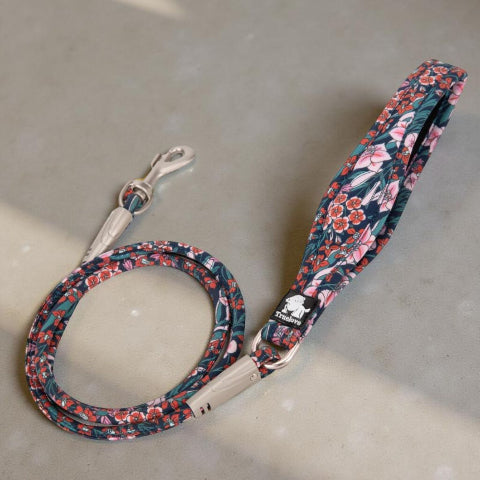 laisse de chien Floral Truelove navy blazzer