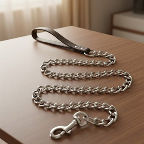 Laisse pour chien metallique