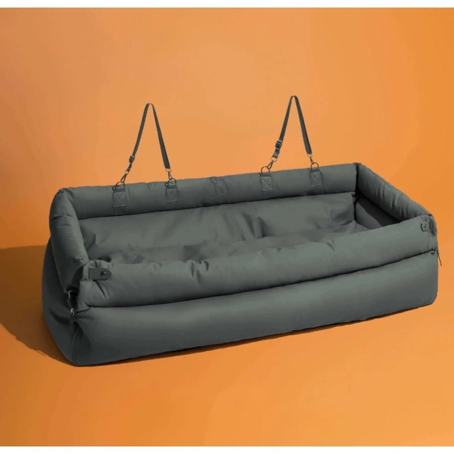 LIT DE SIEGE AUTO POUR CHIENS | SIMILCUIR DE LUXE - Les chiens beaux