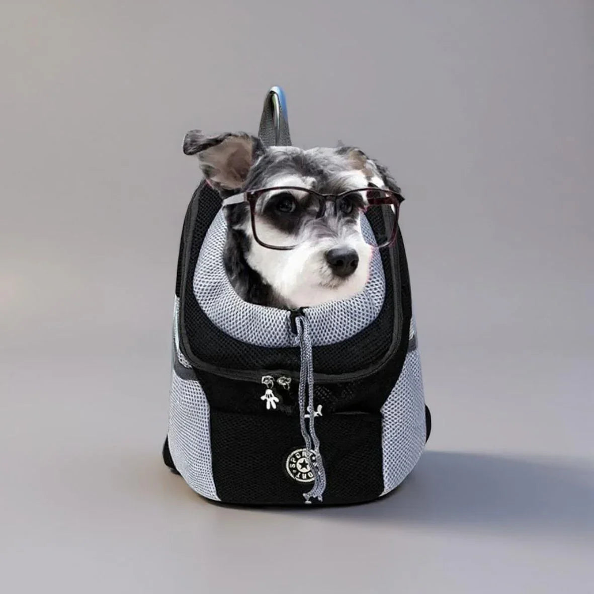 SAC A DOS CHIEN EN MAILLE | CARRYPAW