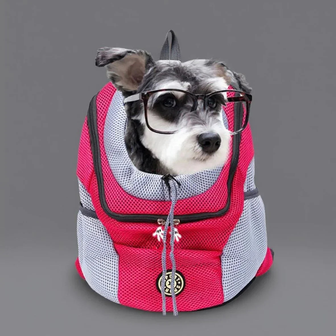 SAC A DOS CHIEN EN MAILLE | CARRYPAW