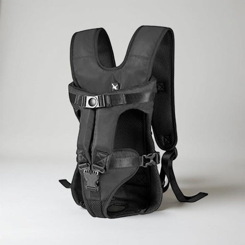 sac a dos chien noir