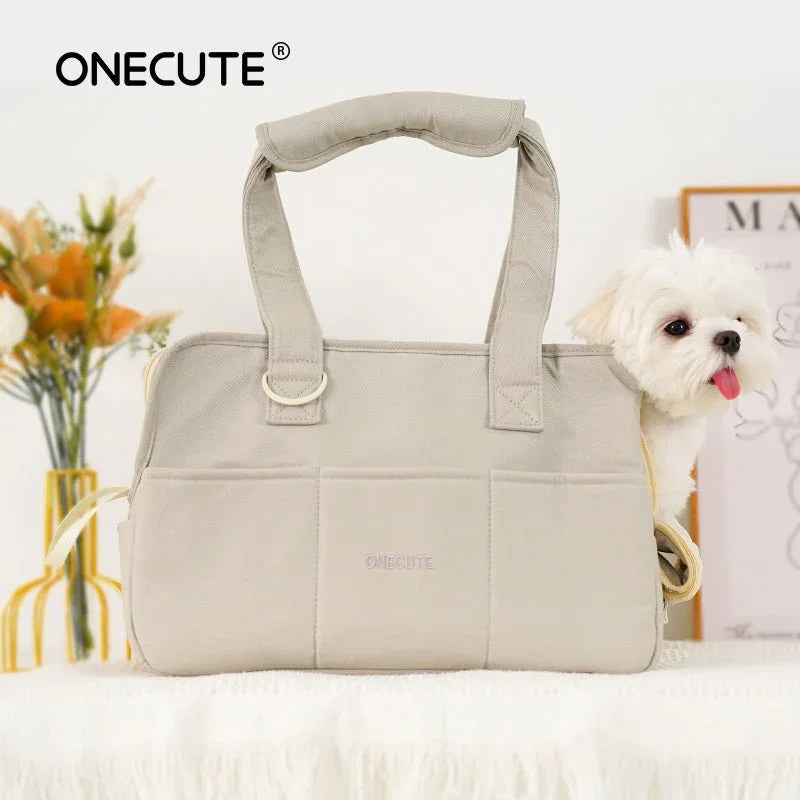 SAC DE TRANSPORT CHIEN | CHIPIE GRIS - Les chiens beaux