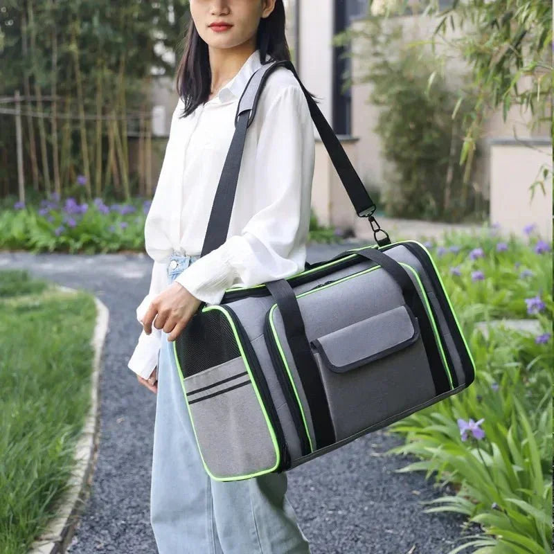 SAC DE TRANSPORT DE CHIEN | EXTENSIBLE ET PLIABLE - Les chiens beaux