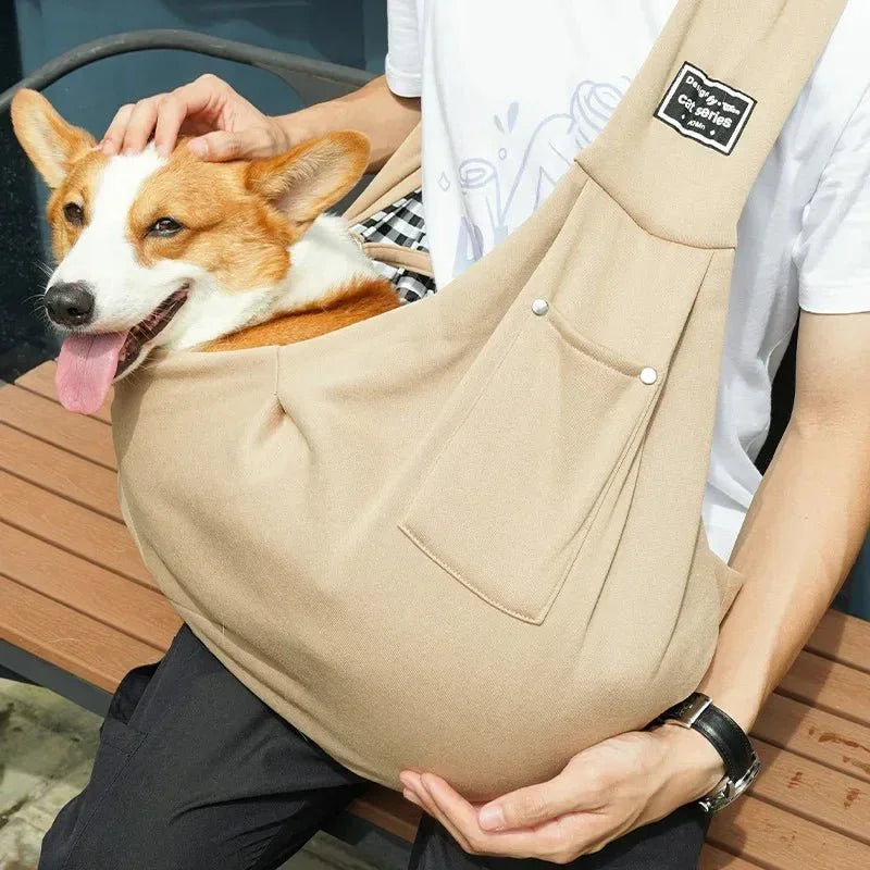 Sac pour transporter un chien à Bandoulière portable | Pawssenger - Les chiens beaux