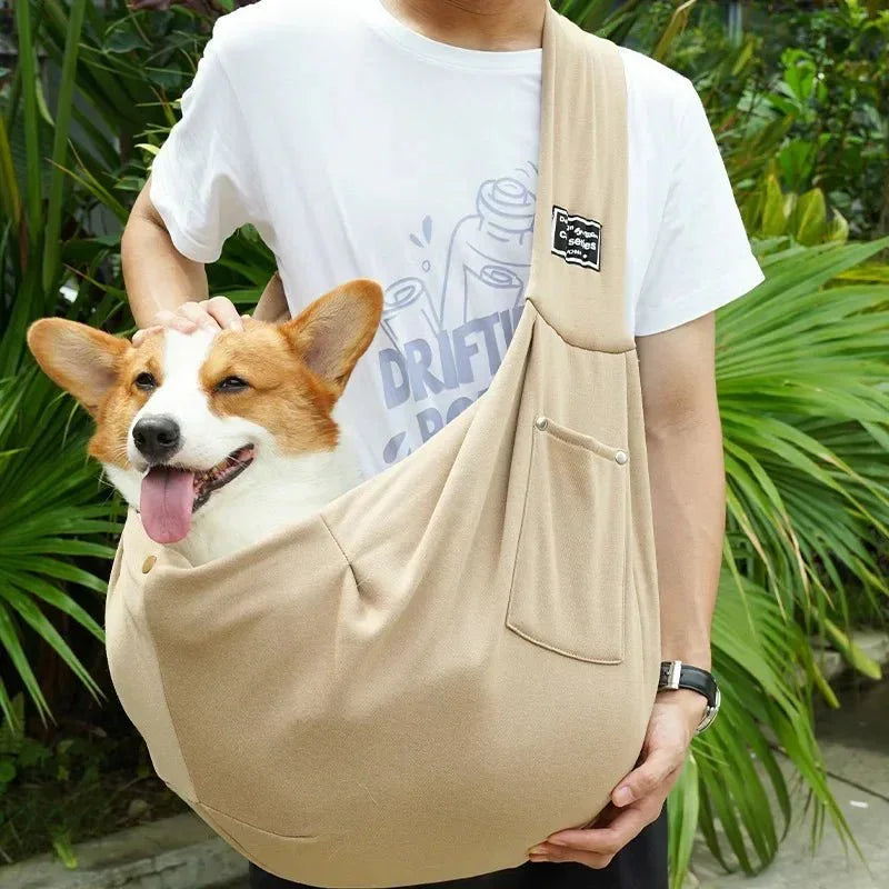 Sac pour transporter un chien à Bandoulière portable | Pawssenger - Les chiens beaux