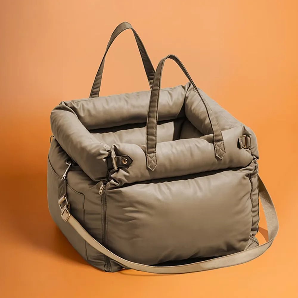 SIEGE AUTO CHIEN | FAUX CUIR DE LUXE - Les chiens beaux