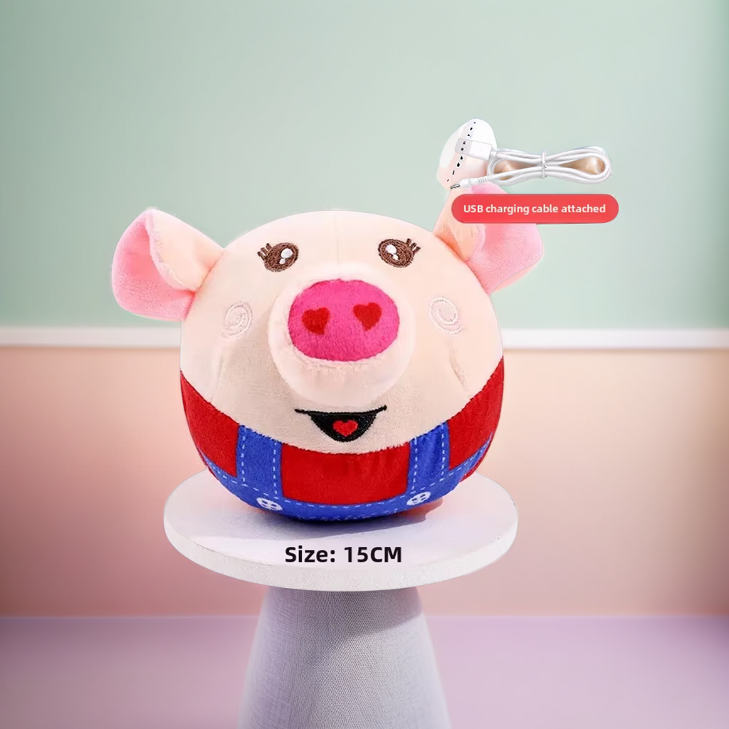 JOUET POUR CHIEN - COCHON REBONDISSANT