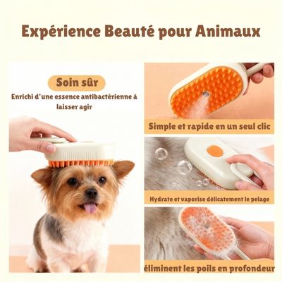 Brosse pour chien anti-nœuds | DépoilExpert™