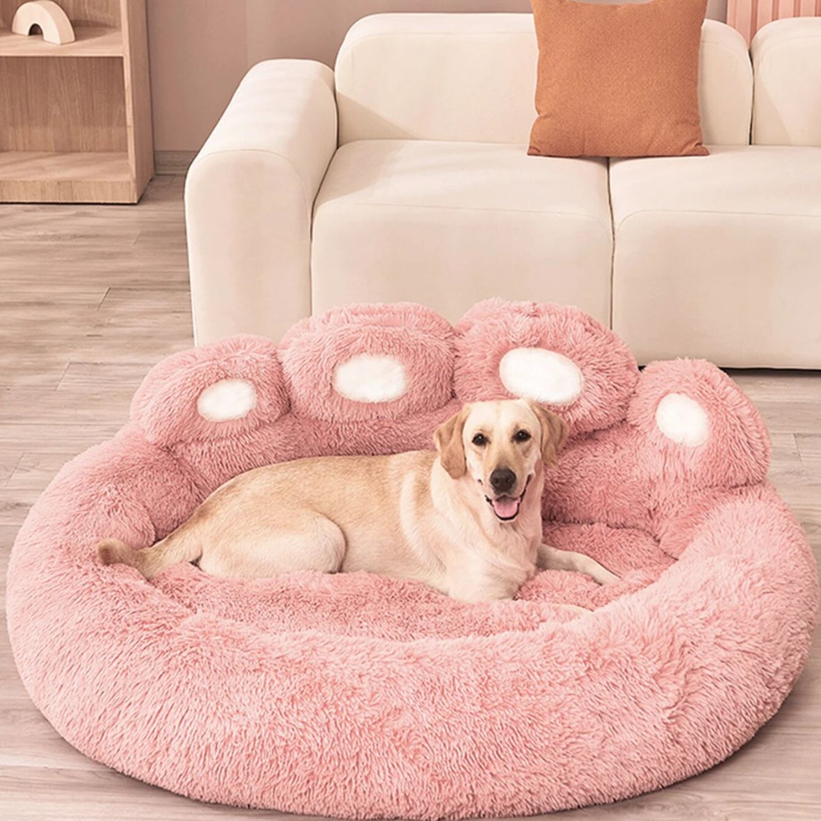 PANIER POUR CHIEN - LIT MOELLEUX EN FORME DE PATTE