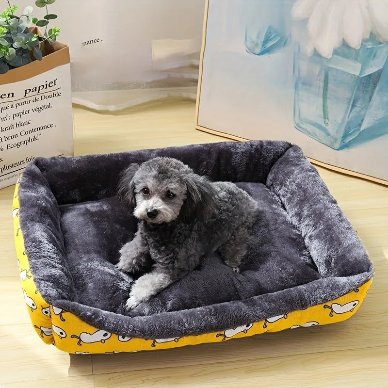 PANIER POUR CHIEN - LIT DOUILLET ANTIDERAPANT