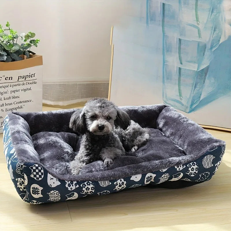 PANIER POUR CHIEN - LIT DOUILLET ANTIDERAPANT