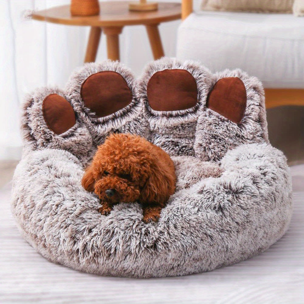 PANIER POUR CHIEN - LIT MOELLEUX EN FORME DE PATTE