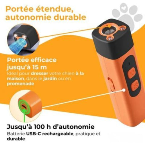 anti aboiement chien avec autonomie durable