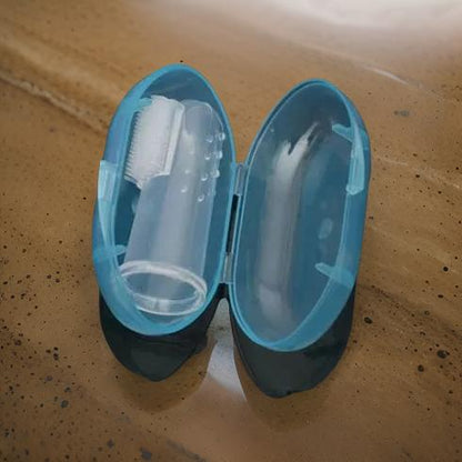 BROSSE A DENT POUR CHIEN EN SILICONE SOUPLE - DENTIDOUCE