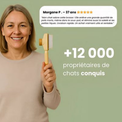 brosse anti poils adorable
