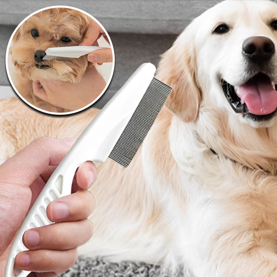 Brosse pour chien anti-puce - PoilSérénité