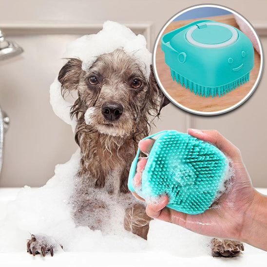 Brosse pour chien de bain en silicone - BainPaw