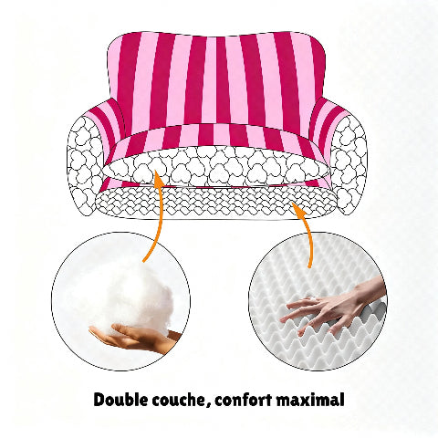 canape pour chien double couche