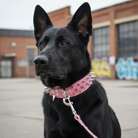 Collier a clou pour Chien durable