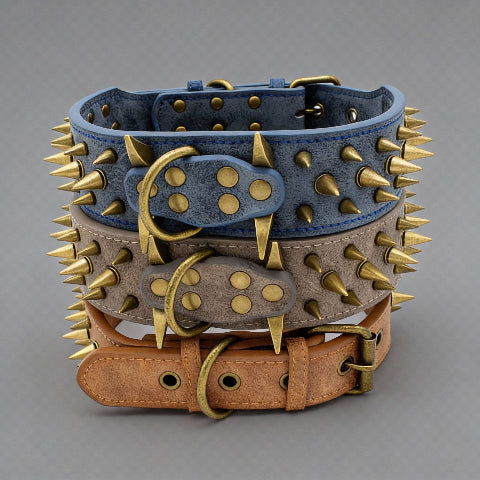 collier a clou pour chien esthetique et elegant