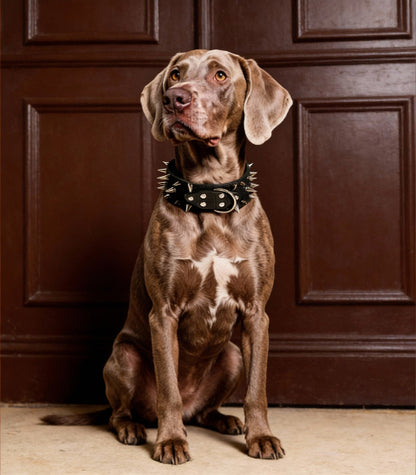 collier a clou pour chien offrant securite maximale